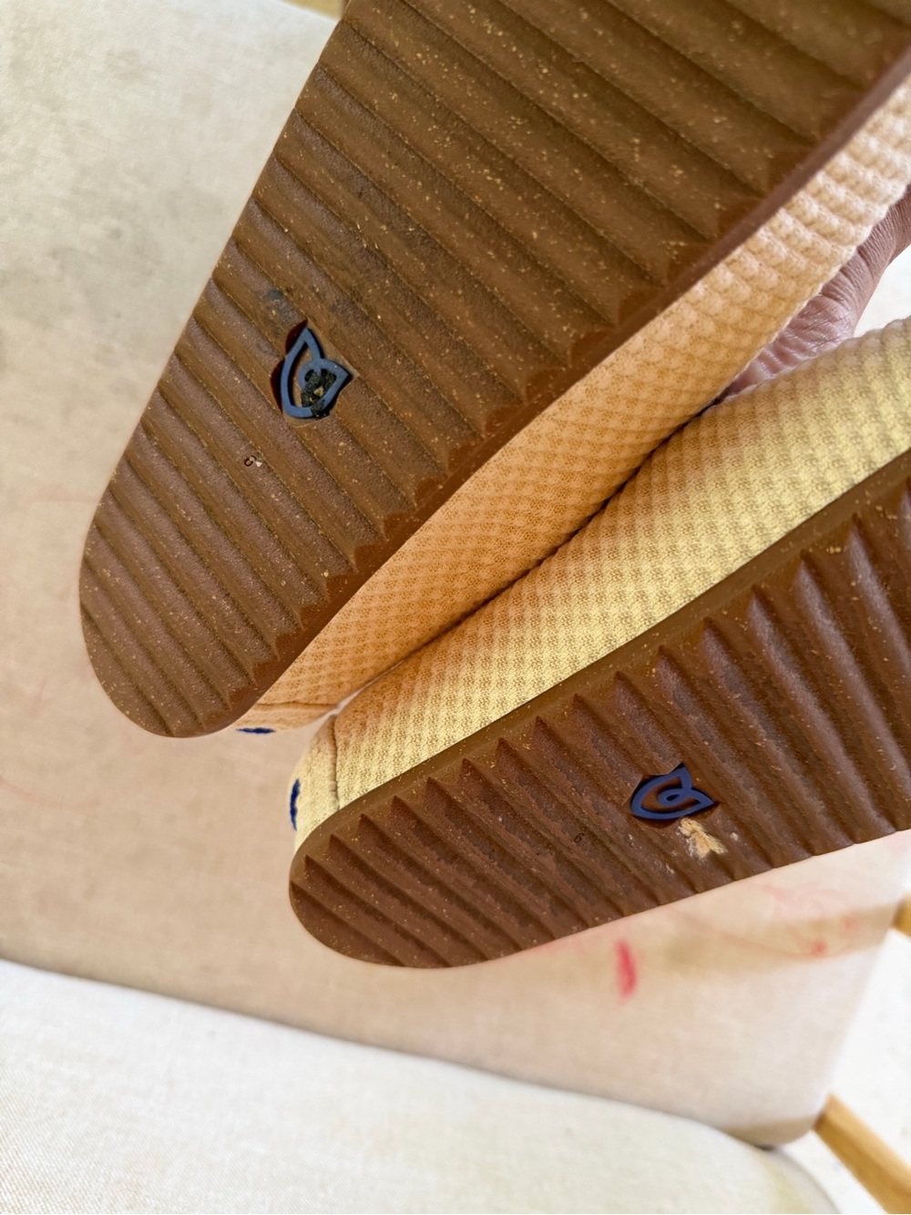Rothy's Cream Waffle-Knit Clog Mules - Picture 5 of 6